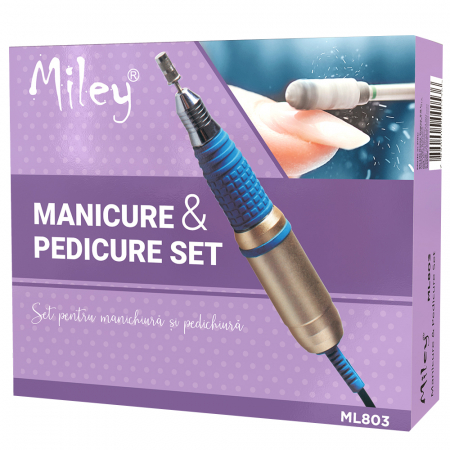 UNGHII - Pila electrica, freza unghii pentru incepatori, miley, 25.000 rpm