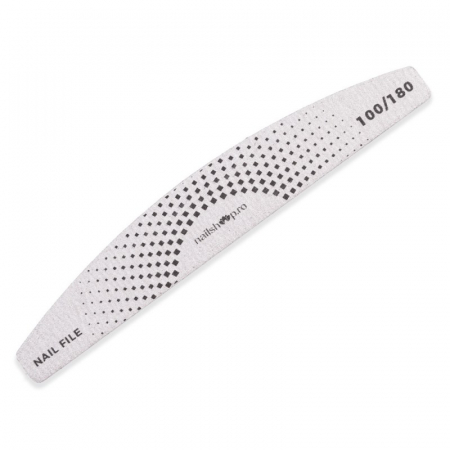 UNGHII - Pila semiluna Nailshop 100/180