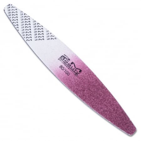 Pila unghii 2M Beauty granulatie 80/100