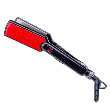 SALOANE - Placa pentru par, Mch Max Heater, rosu, l-175