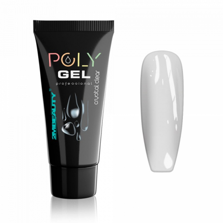 Unghii tehnice - Polygel 2M - Crystal Clear 30gr