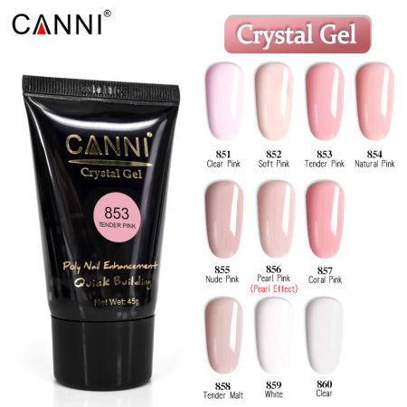 Polygel Canni 851 Clear Pink 45 g [1]
