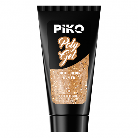 Piko Polygel 28 Glitter Gold [2]