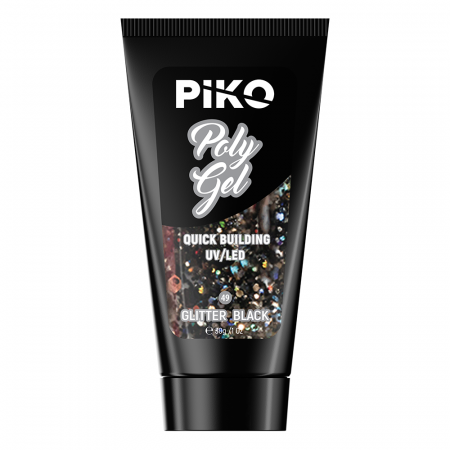 Piko Polygel 49 Glitter Black [2]