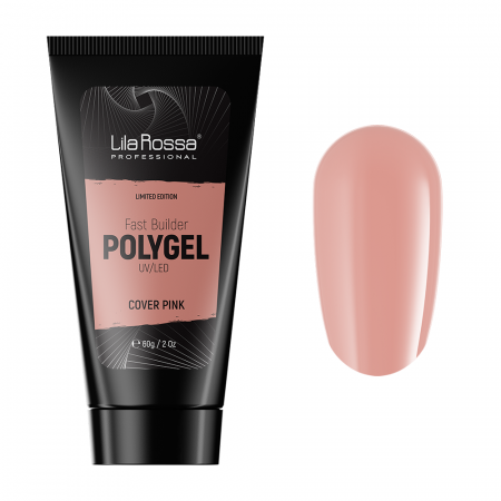 Polygel Lila Rossa Premium, 60 g, Cover Pink [1]