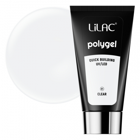 Polygel Lilac Quick Building Clear 30 g [0]