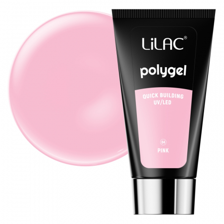 Polygel Lilac Quick Building Pink 30 g [0]