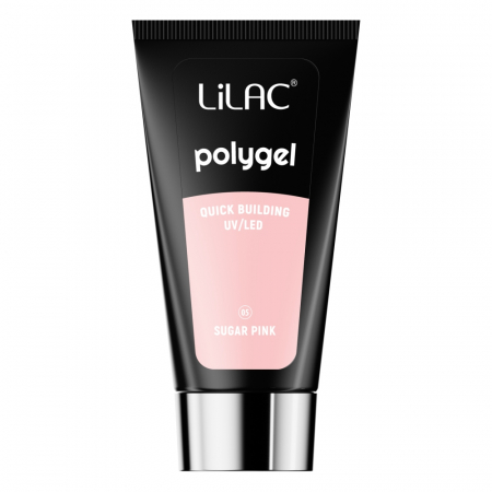 Polygel Lilac Quick Building Sugar Pink 30 g [2]