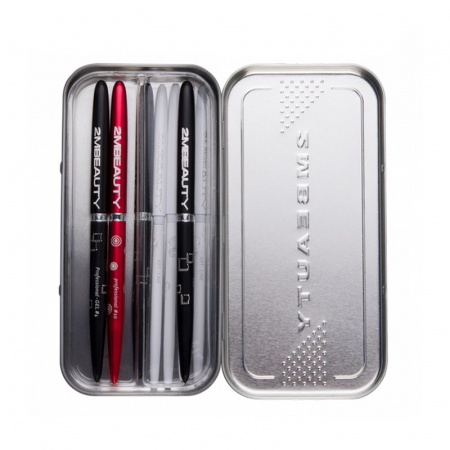 Ustensile unghii tehnice - Port pensule din metal 2M