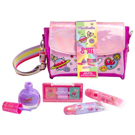 Import - Poseta cu produse de machiaj Magic Super Girl, Martinelia, 85416