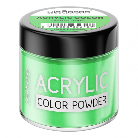 UNGHII - Pudra acrilica color, Lila Rossa, Neon Green, 7 g