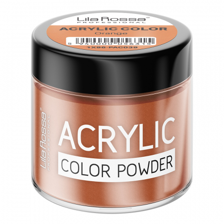 UNGHII - Pudra acrilica color, Lila Rossa, Orange, 7 g