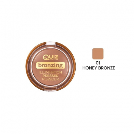 Pudra - Pudra bronzanta QUIZ Bronzing Illumination Powder 12g
