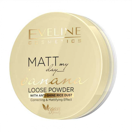 Pudra de fata EVELINE COSMETICS Matt My Day Loose Powder 6g [0]
