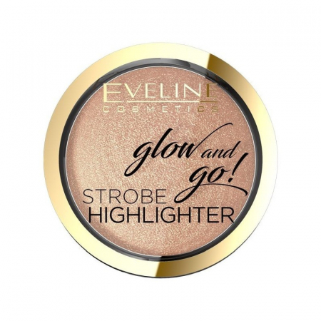 Iluminator, contur - Pudra iluminatoare EVELINE COSMETICS Glow and Go