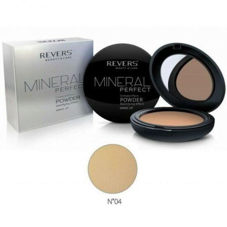 Pudra pentru fata, Compacta, Mineral Perfect, Revers, 04 [1]