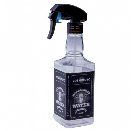 Pulverizatoare - Pulverizator pentru frizerie, din plastic dur, transparent, 500 ml