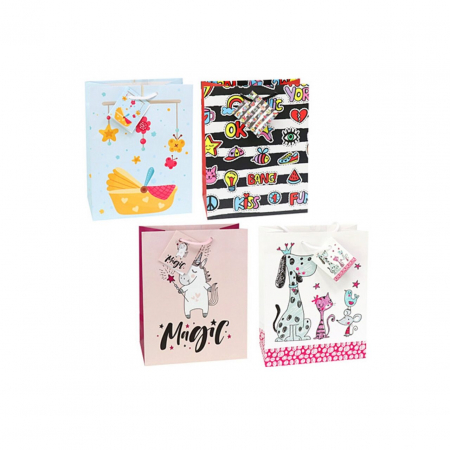 Pungi de cadou pentru copii, XL, set de 12 buc [2]