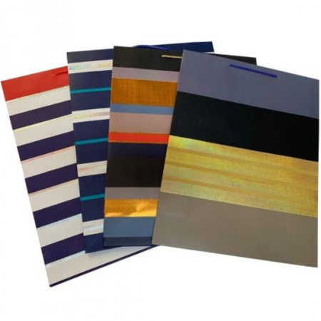 Articole petrecere - Punga de cadou Kraft, M