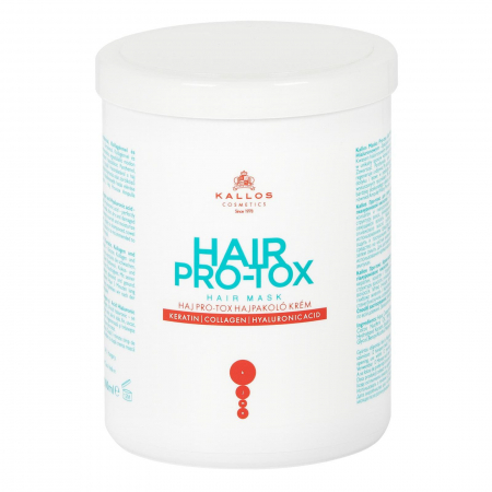 Masca de par - Masca de par pro-tox cu cheratina, colagen si acid hialuronic Kallos KJMN