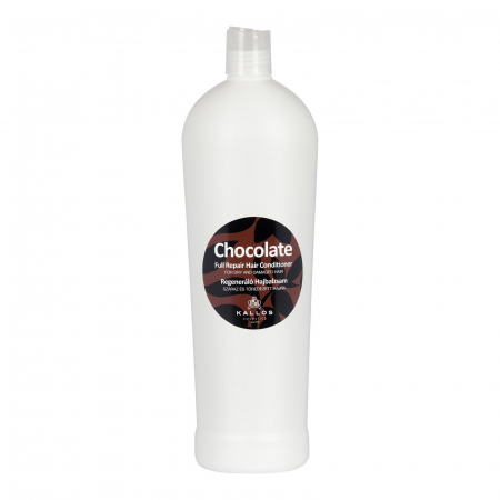 Balsam Kallos regenerant cu ciocolata pentru par uscat 1000ml