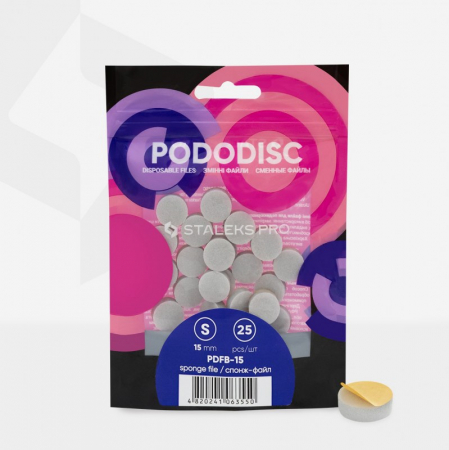 UNGHII - Rezerve pt disc pedichiura din burete Staleks PDFB-15