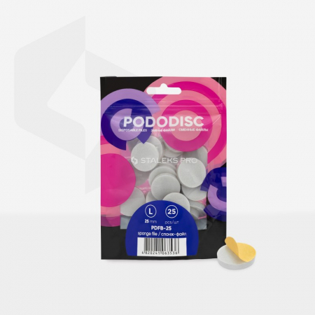 UNGHII - Rezerve pt disc pedichiura din burete Staleks PDFB-25