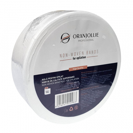 COSMETICA - Rola hartie epilat Oranjollie 7cm x 100m