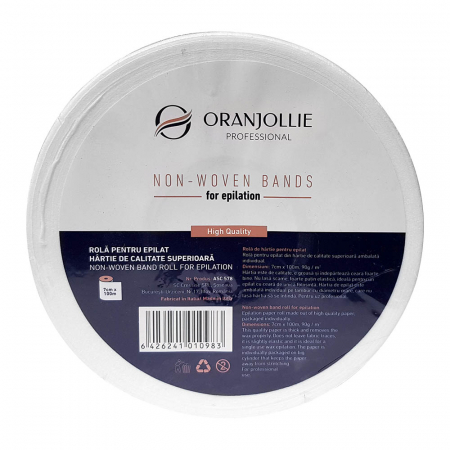 Rola hartie epilat Oranjollie 7cm x 100m [1]
