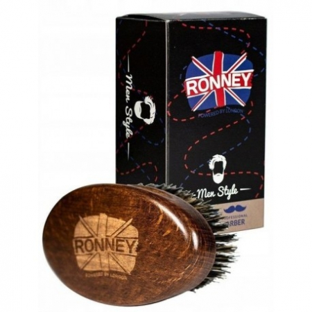 Barba si mustata - Ronney Perie din lemn pentru barba cu peri naturali