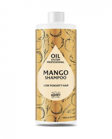 PAR - Ronney Professional Sampon pentru par cu porozitate scazuta Oil System Low Porosity Mango 1000ml