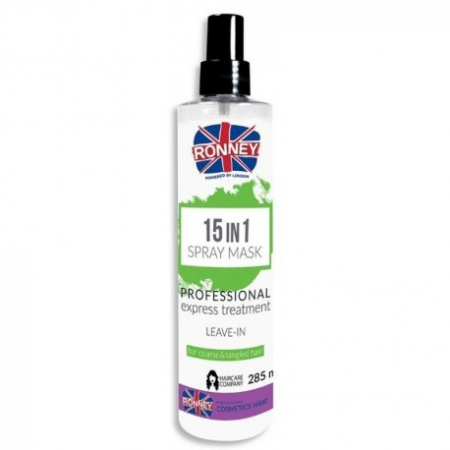 Masca de par - Tratament leave-in 15 in 1 Spray Mask Ronney Professional 285 ml