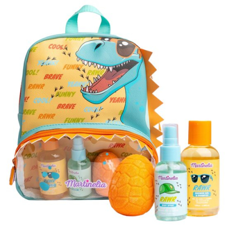 Import - Rucsac cu produse de baie Adventure Dino, Martinelia, 85404