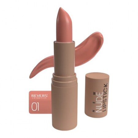 Import - Ruj de buze New Nude Lipstick Nr.01, Revers