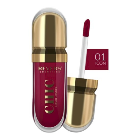 MyCosmetics - Ruj lichid Chic nr 1 Icon, Revers, 7,5 ml