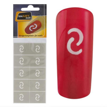 Import - Sabloane de unghii, Smart Nails, Nr 04, cc