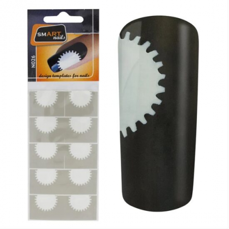 Import - Sabloane de unghii, Smart Nails, Nr 26, sun