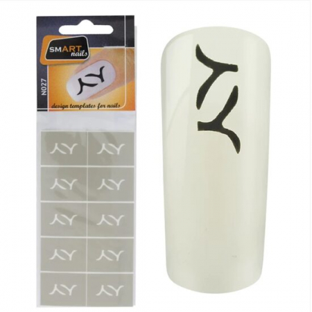 Import - Sabloane de unghii, Smart Nails, Nr 27, yy