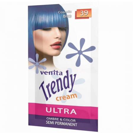 PAR - Sampon Colorant si Nuantator, Trendy Cream, Venita, NR.39 - Cosmic Blue, 35g