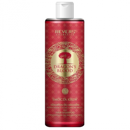 Import - Sampon fortifiant pentru par uscat si casant Dragon's Blood, Revers, 400ml