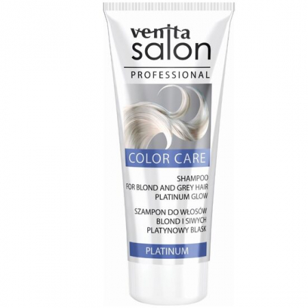Sampon pentru Revitalizarea Culorii, Platinum, par blond si grizonat, Venita, 200ml [0]