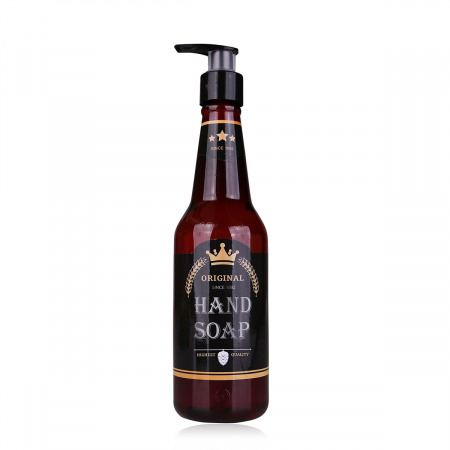 CADOURI - Set cadou barbati, sapun, 330ml hand soap AC BREW in beer bottle, fragrance: Beer, col. brown, PU 6/12, set cadou craciun