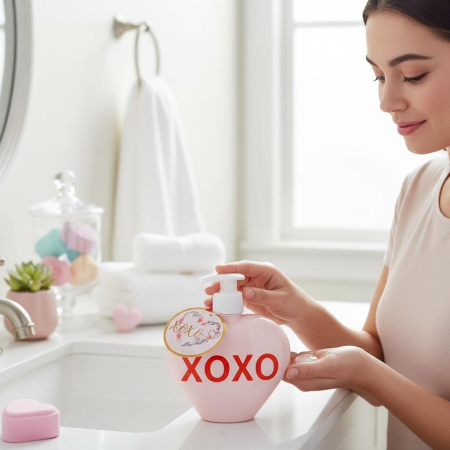 Sapun lichid de maini XOXO, Trandafir, Accentra, 8159209, 500ml [2]