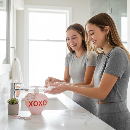 Sapun lichid de maini XOXO, Trandafir, Accentra, 8159209, 500ml [3]