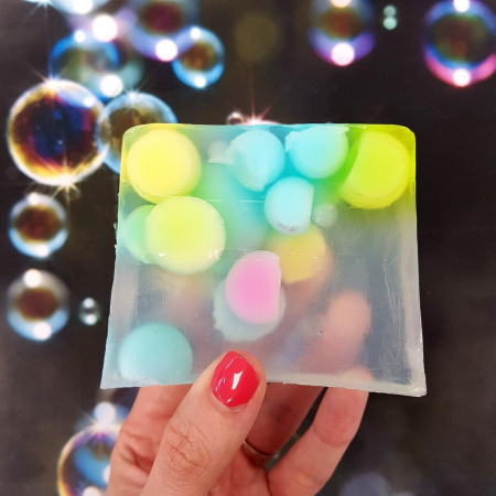 Sapun solid handmade Bubble Up Soap 100g, Bomb Cosmetics [1]