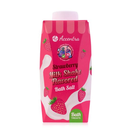 Import - Sare de baie Milk Shake Căpșuni 3562921, Accentra, 200g