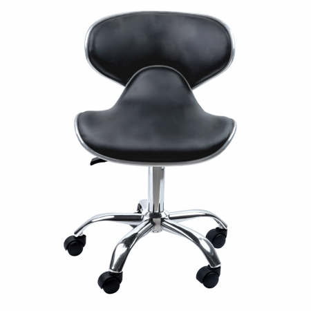 Scaun pentru frizerie sau salon Lila Rossa LZY-126 din piele ecologica [1]