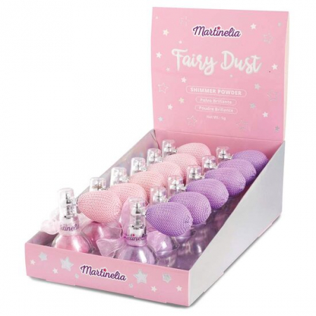 Corp - Sclipici corp cu pulverizator, Fairy Dust, Set de 12 bucati, Martinelia