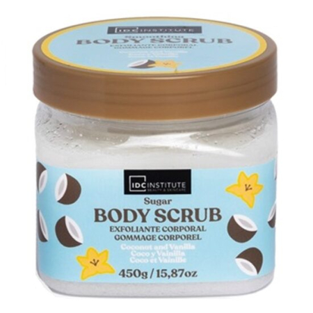 Import - Scrub exfoliant pe baza de zahar cu cocos & vanilie IDC Institute 12209, 470G