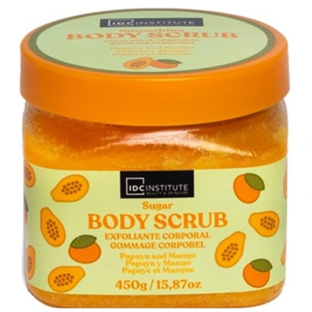 Import - Scrub exfoliant pe baza de zahar cu papaya & mango, IDC Institute, 12210 , 470g